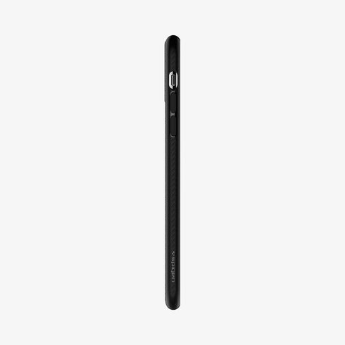 075CS27134 - iPhone 11 Pro Max Case Liquid Air in matte black showing the back
